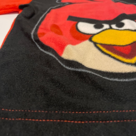 π Angry Birds π Size 4 Flame Resistant Pajama Top Lounge Pants PJ Set NEW π - Picture 5 of 9